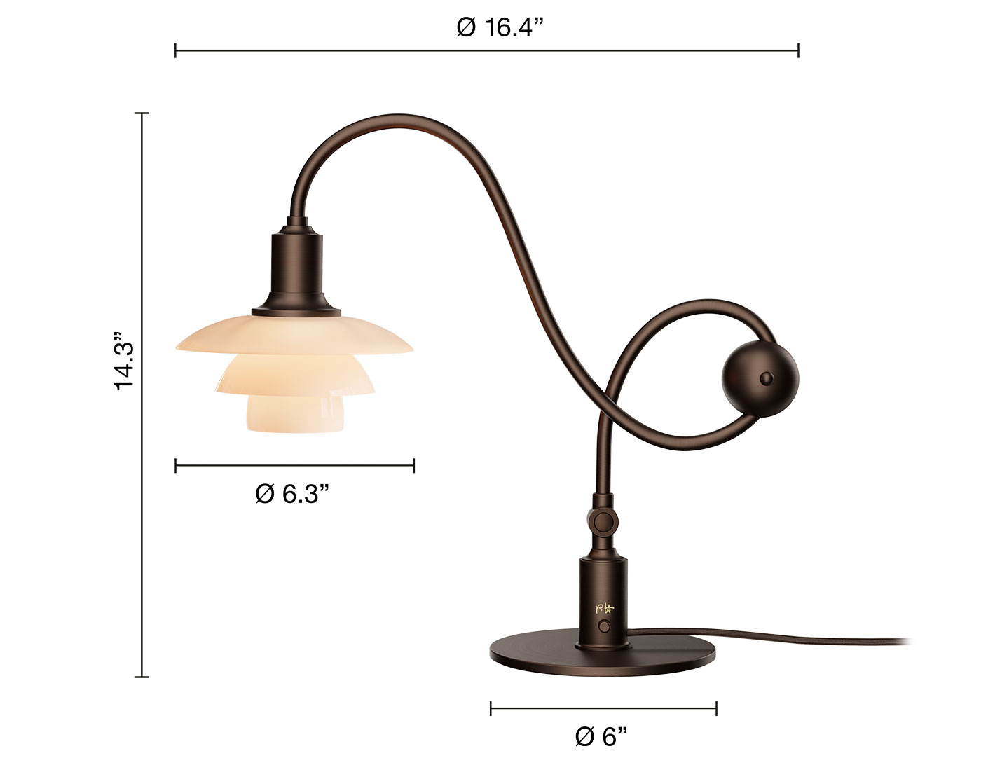 PH 1/1 Piano Table Lamp, Limited Edition
