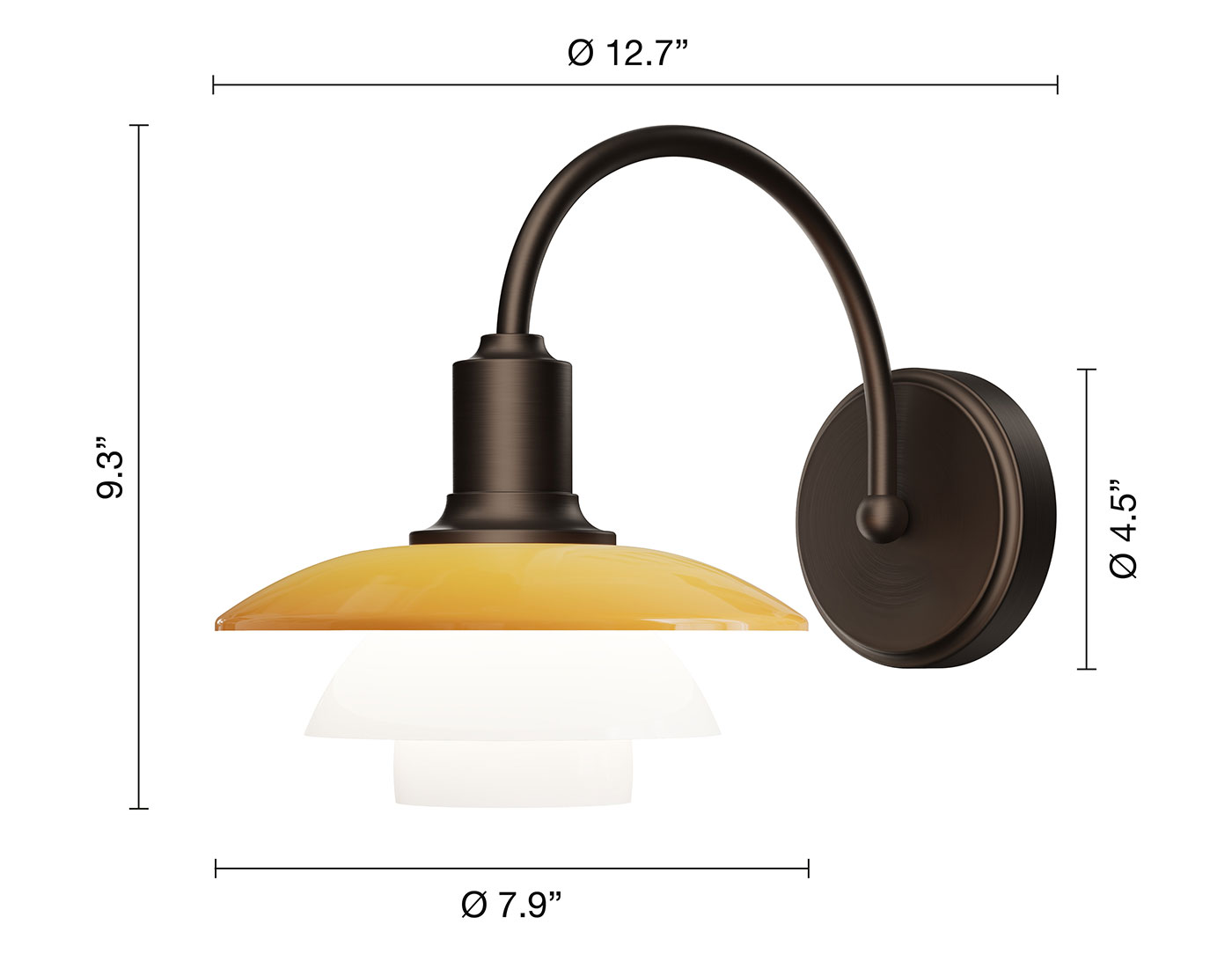 PH 2/2 Wall Lamp Centenary Edition