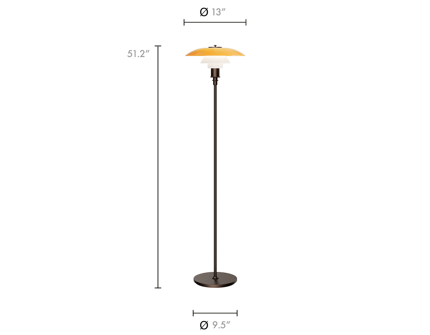 PH 3.5/2.5 Floor Lamp Centenary Edition