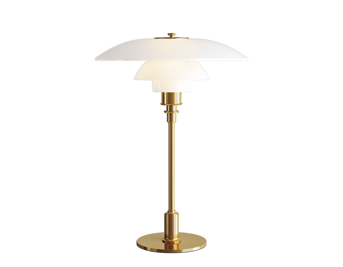 Ph 3 5 2 Glass Table Lamp, Henningsen Table Lamp