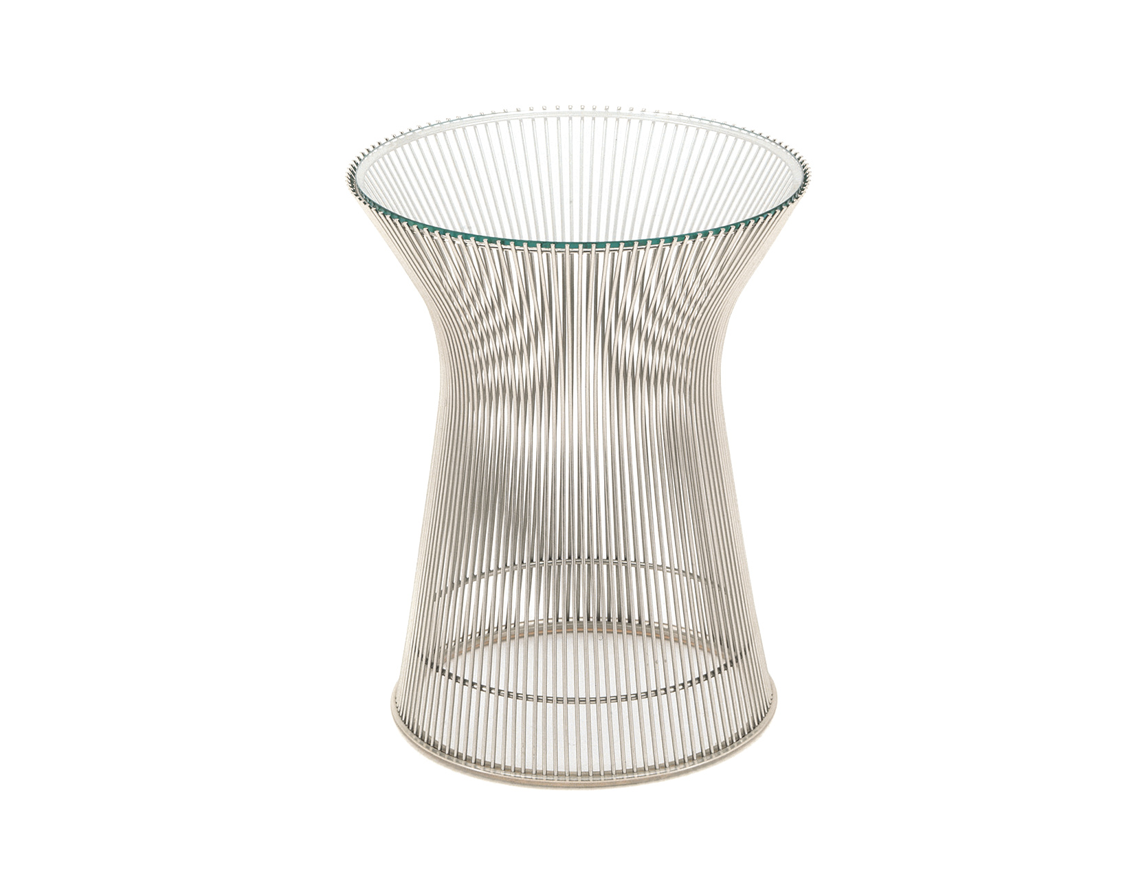 Platner Nickel Side Table - hivemodern.com