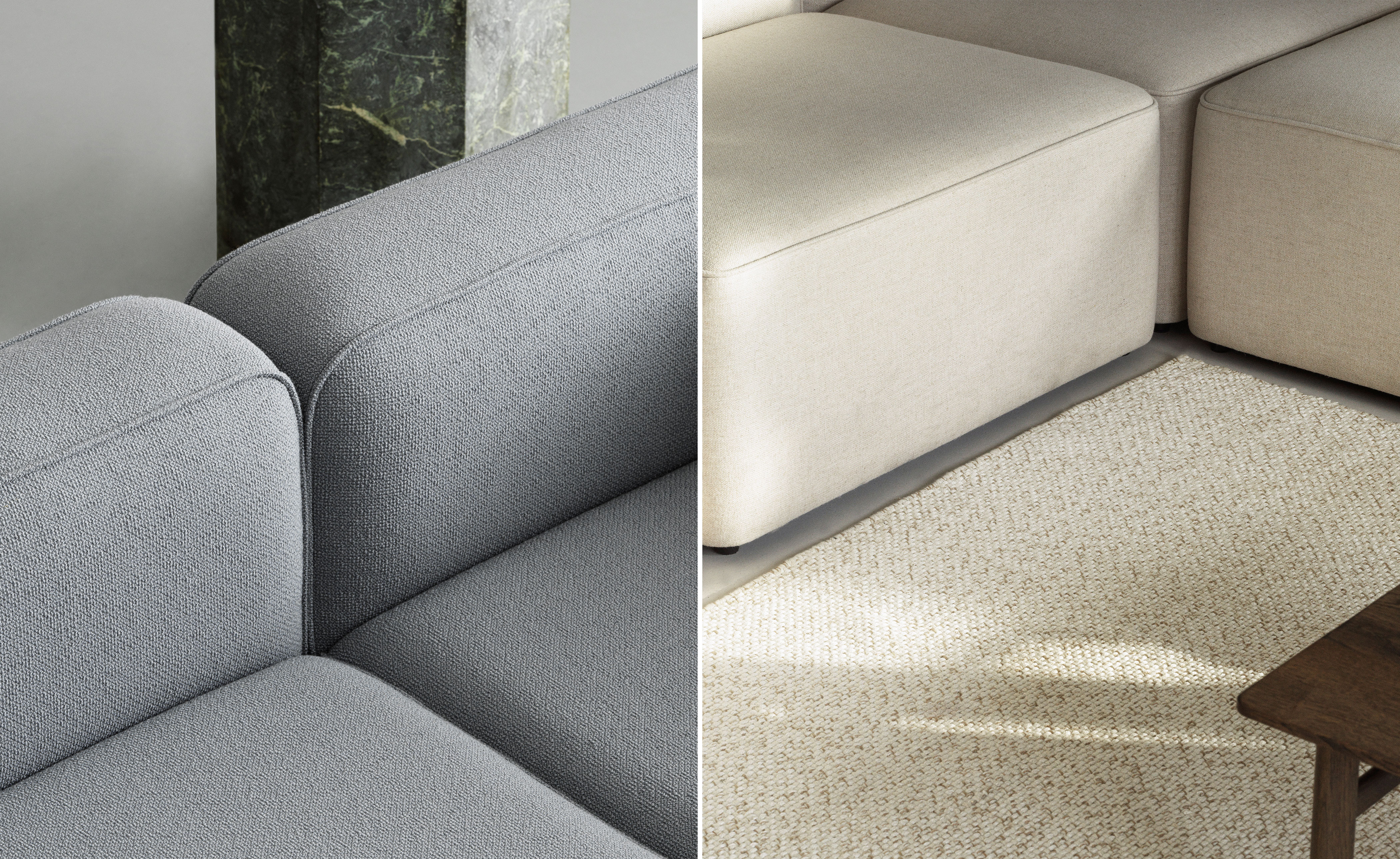 Rope Sofa 5-Seater Corner