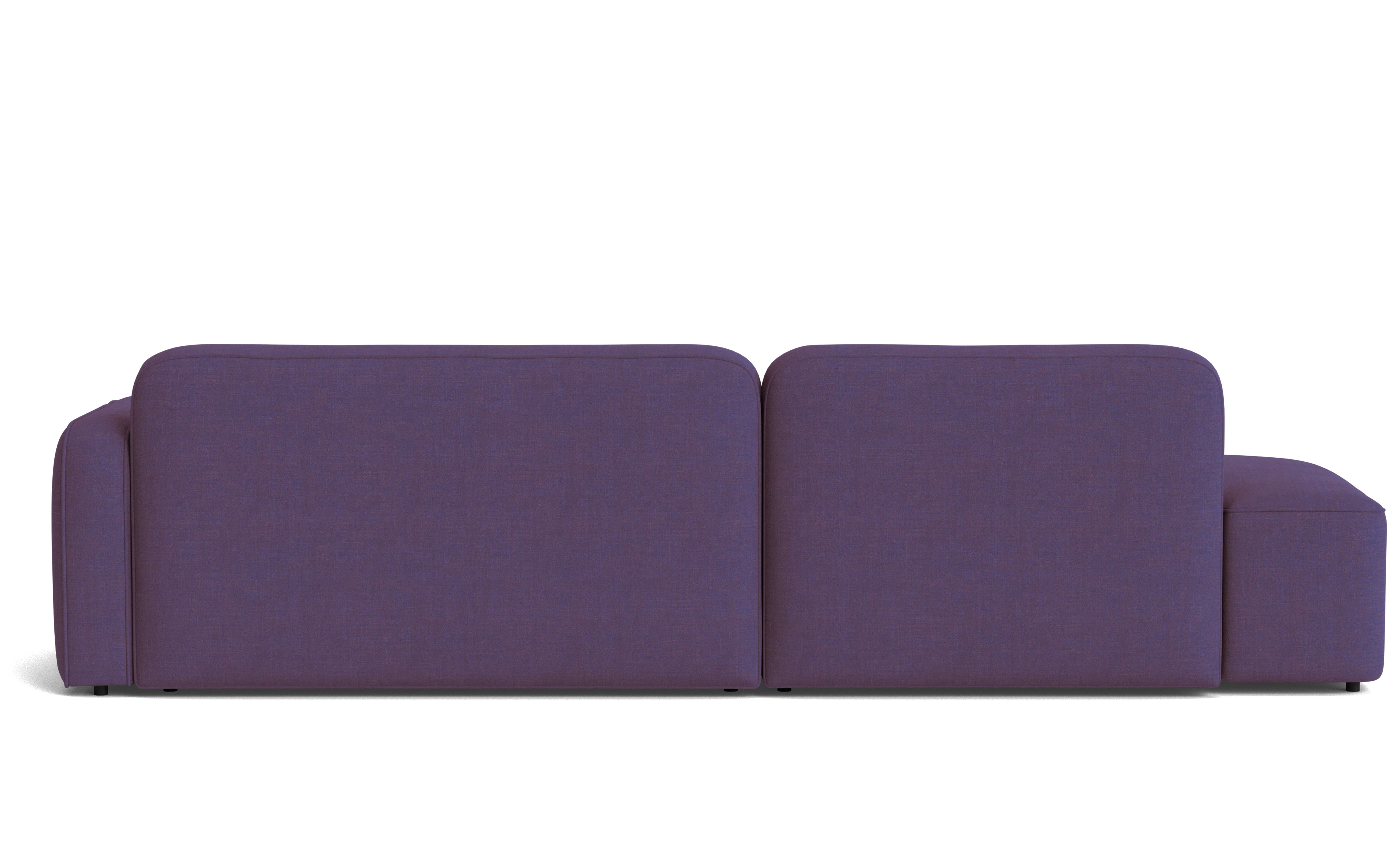 Rope Chaise Longue with Pouf