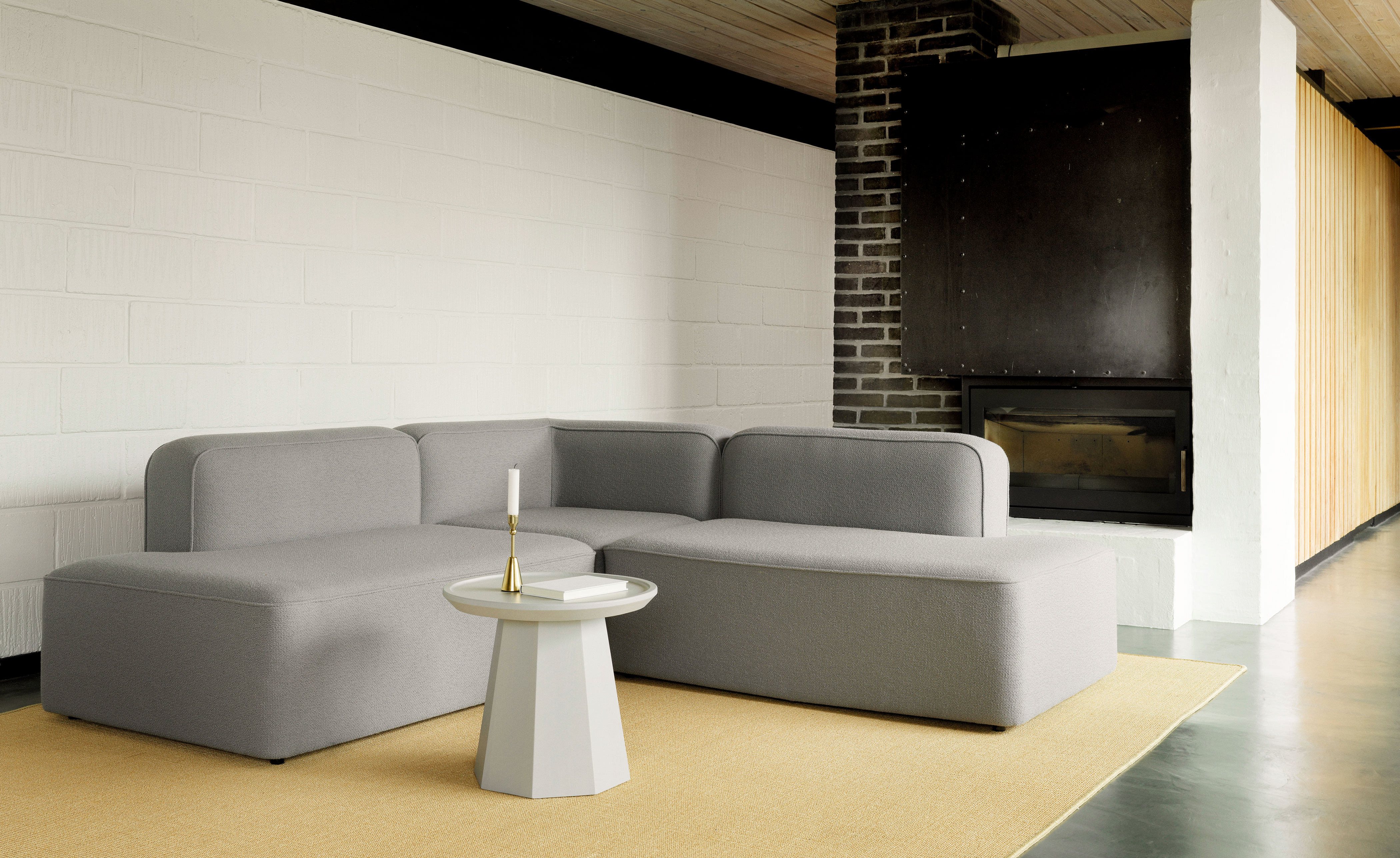 Rope Sofa 3-Seater Corner