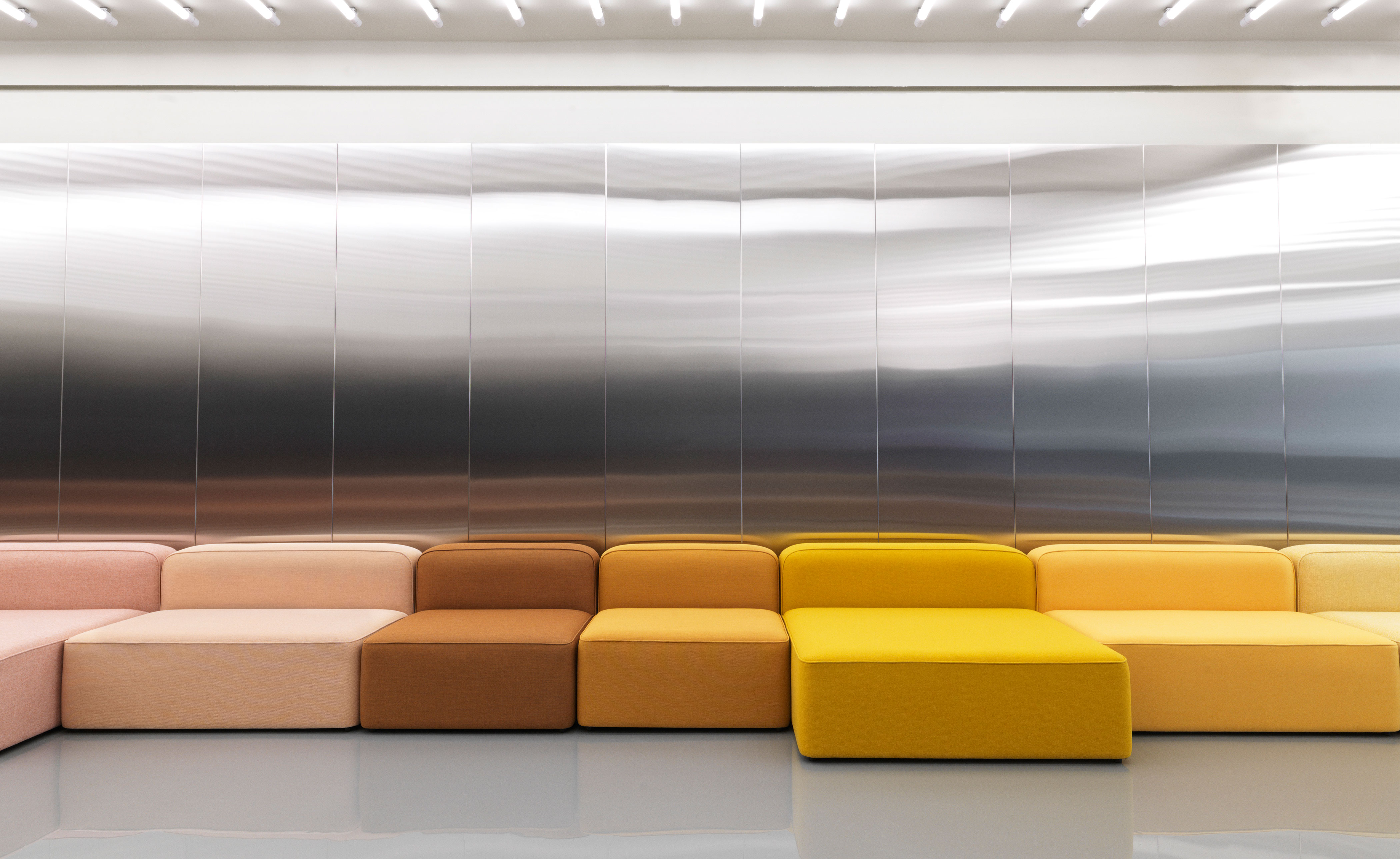 Rope Sofa 3-Seater Single Armrest