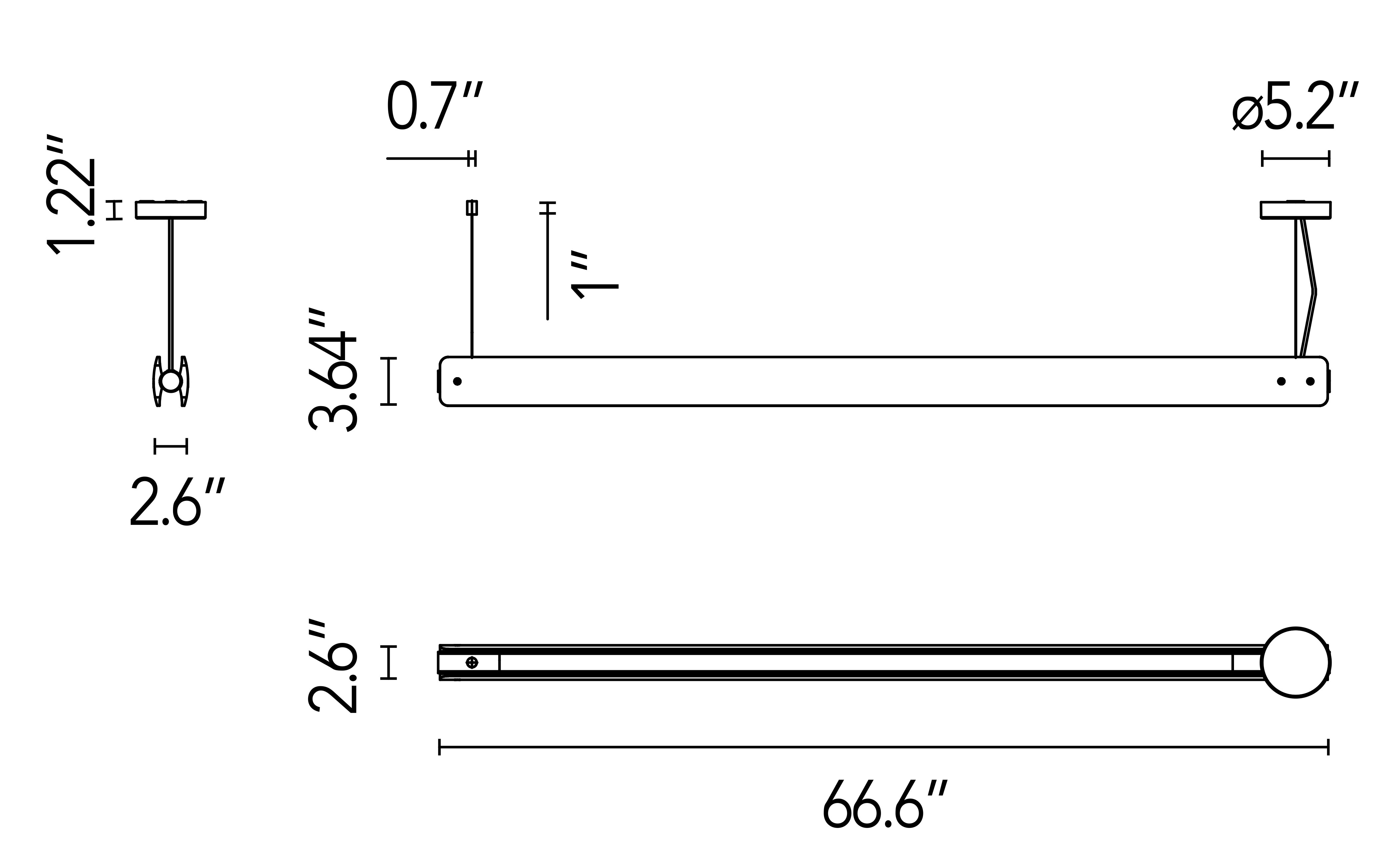 Seki-Han Suspension Lamp