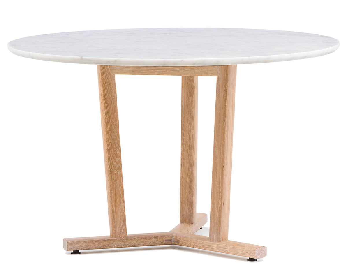 round shaker kitchen table