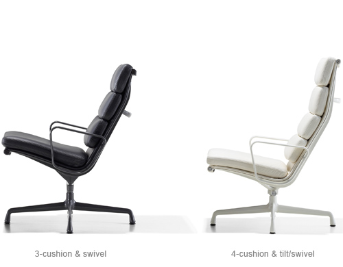 eames® soft pad group lounge chair & ottoman