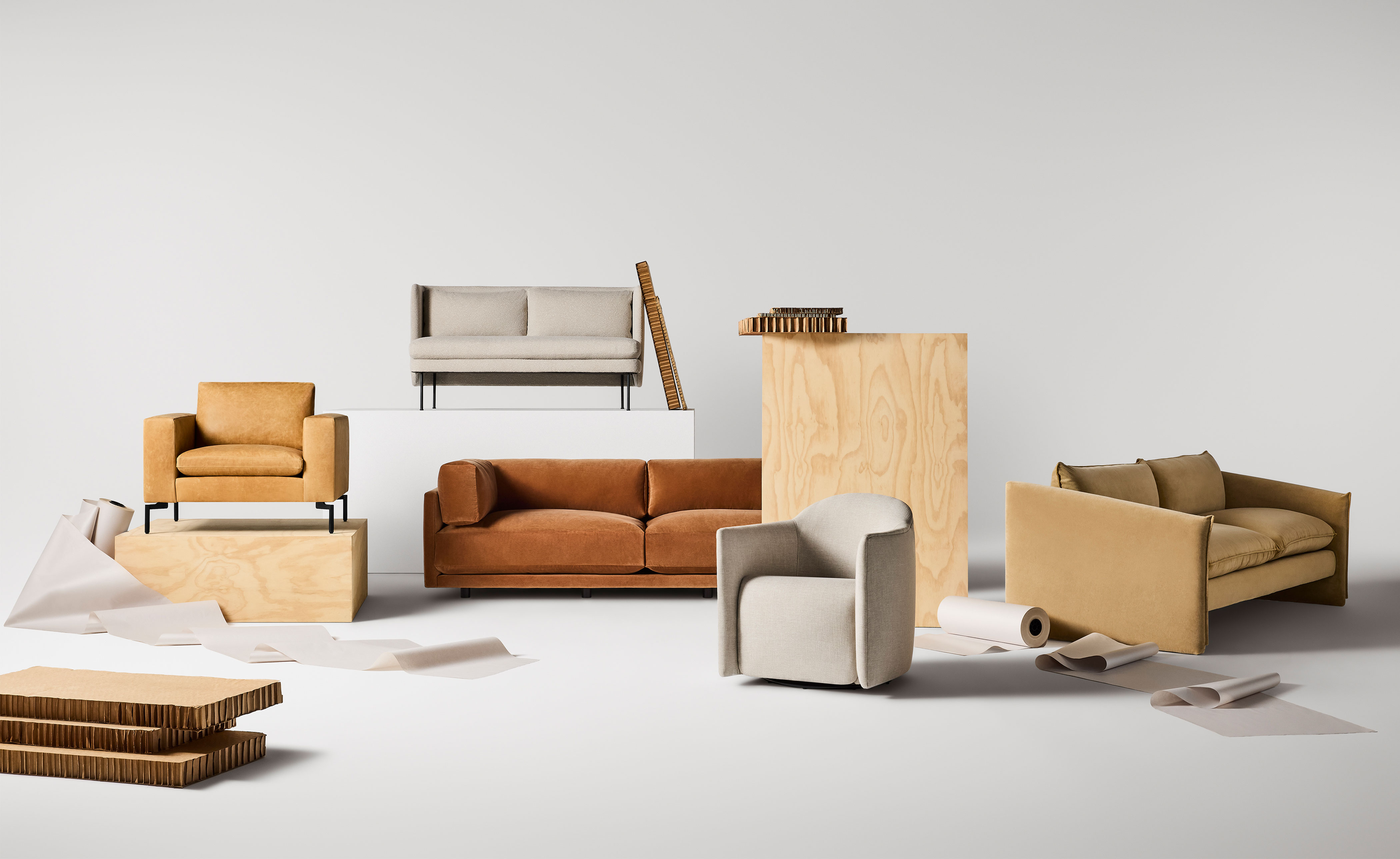 Softmore 96" Sofa