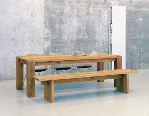 ta04 bigfoot table - 41" oak