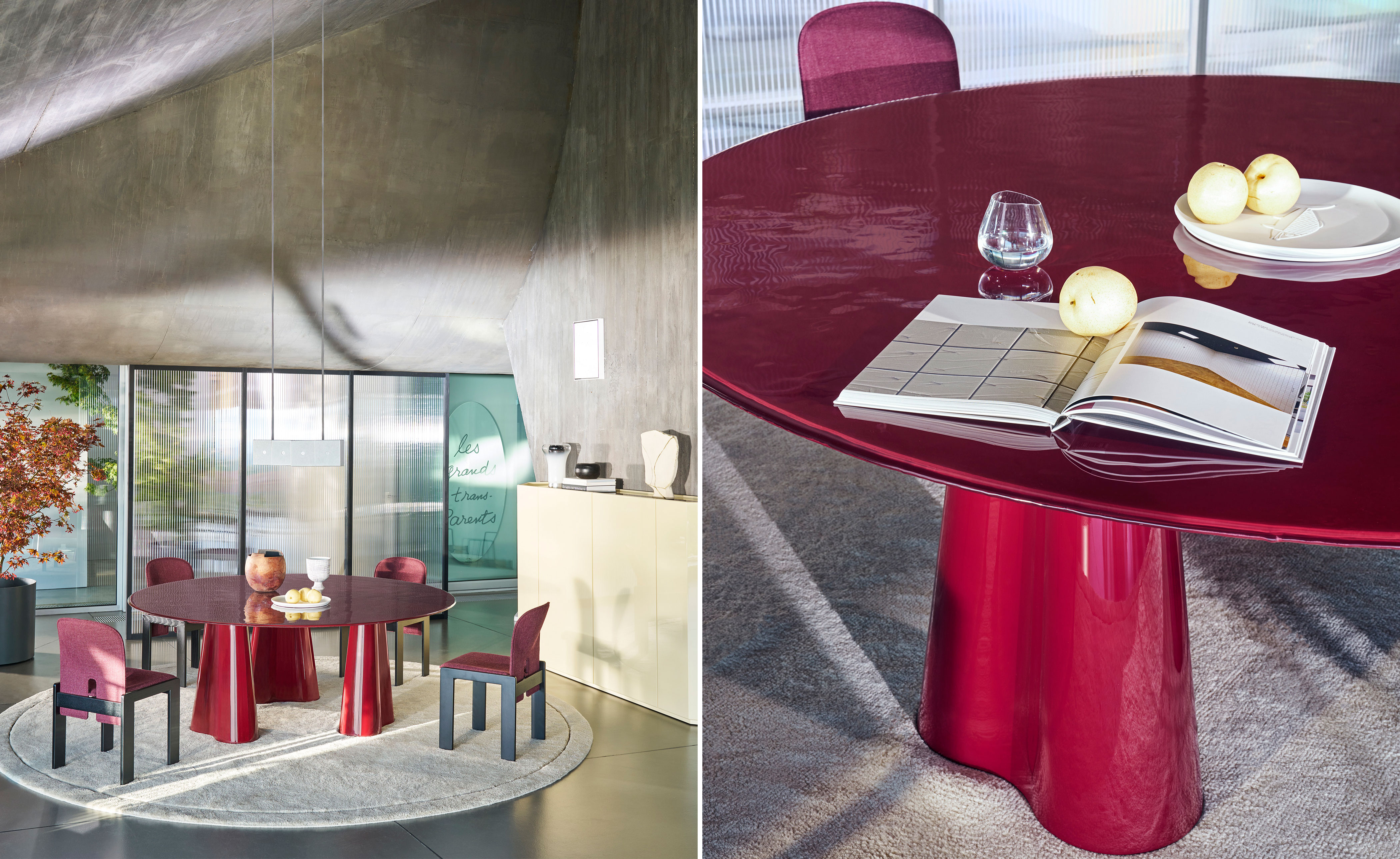 Treflo Round Dining Table