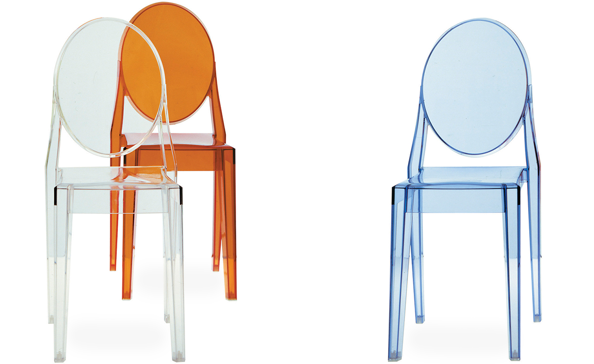 victoria ghost side chair 2 pack