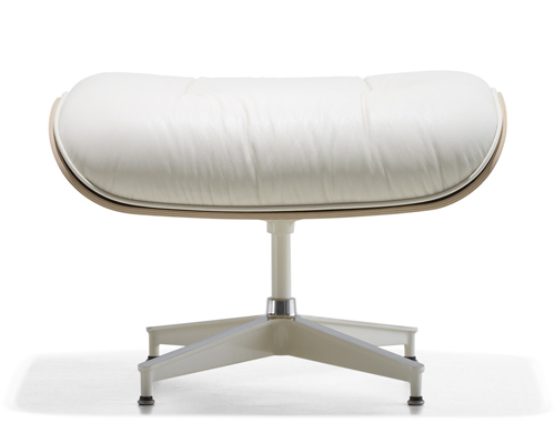 white ash eames® ottoman