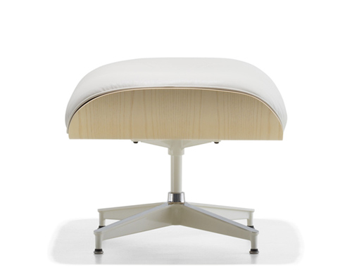 white ash eames® ottoman