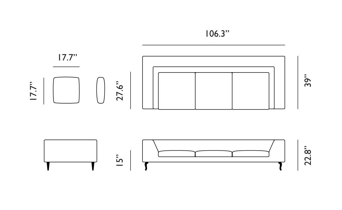 Dimensions cm