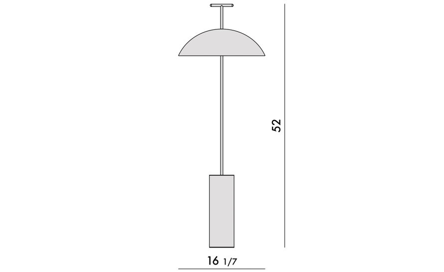 Geen-a Floor Lamp by Ferruccio Laviani for Kartell | hive