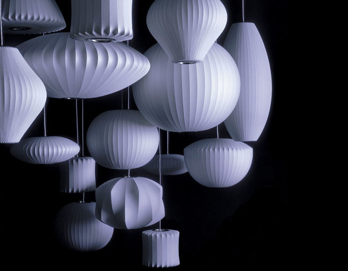 正規品 Nelson Bubble Lamp M Herman Miller Nelson Saucer Bubble Pendant, Medium – Herman Miller Store