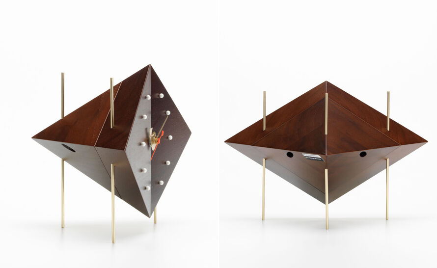 George Nelson Diamond Clock by Vitra | hive