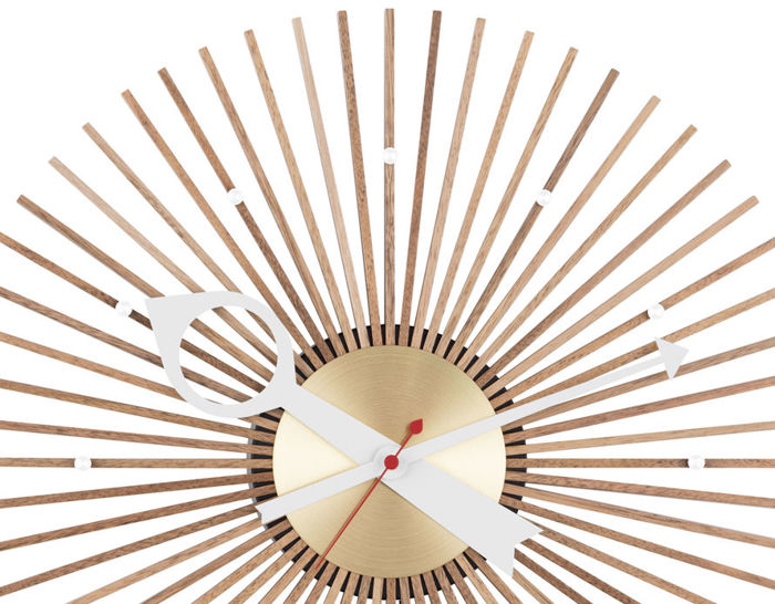 Nelson Popsicle Clock by Vitra hive