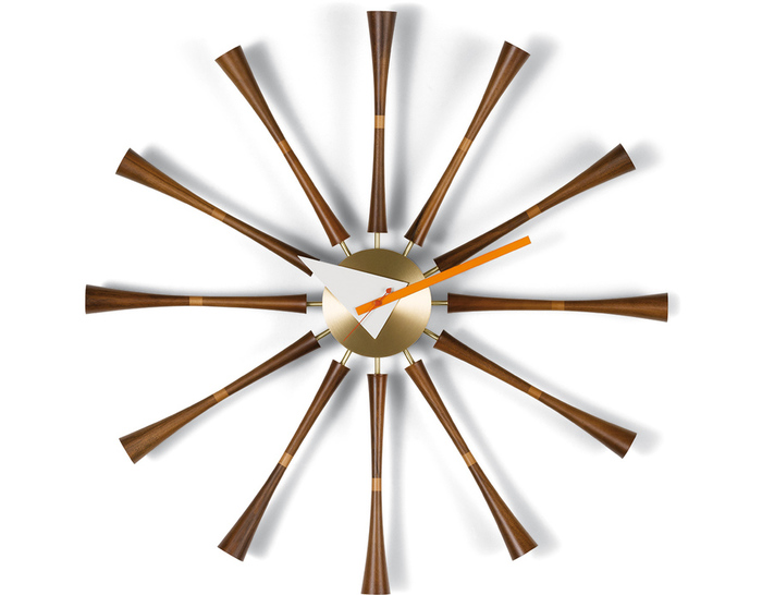 george nelson spindle clock