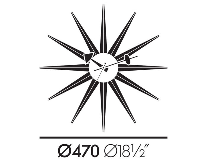 george nelson sunburst clock multicolor | hive george nelson sunburst clock multicolor | hive