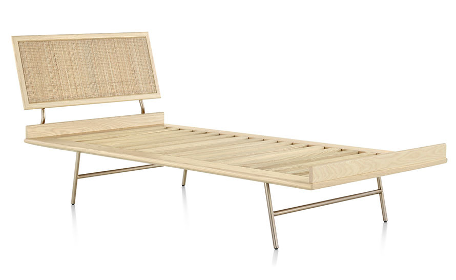 George Nelson Thin Edge Bed with H Frame for Herman Miller George Nelson Thin Edge Bed with H Frame for Herman Miller