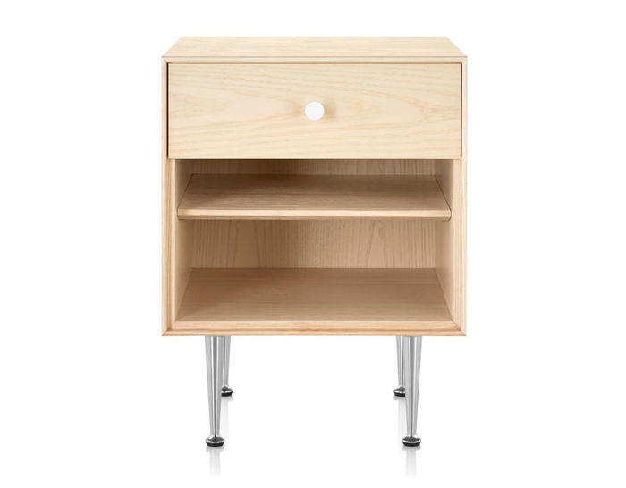 nelson thin edge bedside table