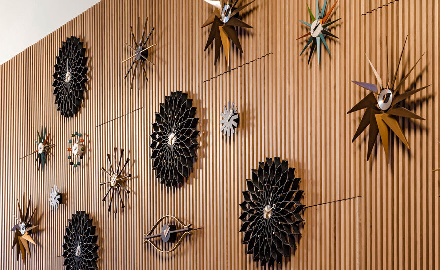 George Nelson Turbine Clock by Vitra | hive