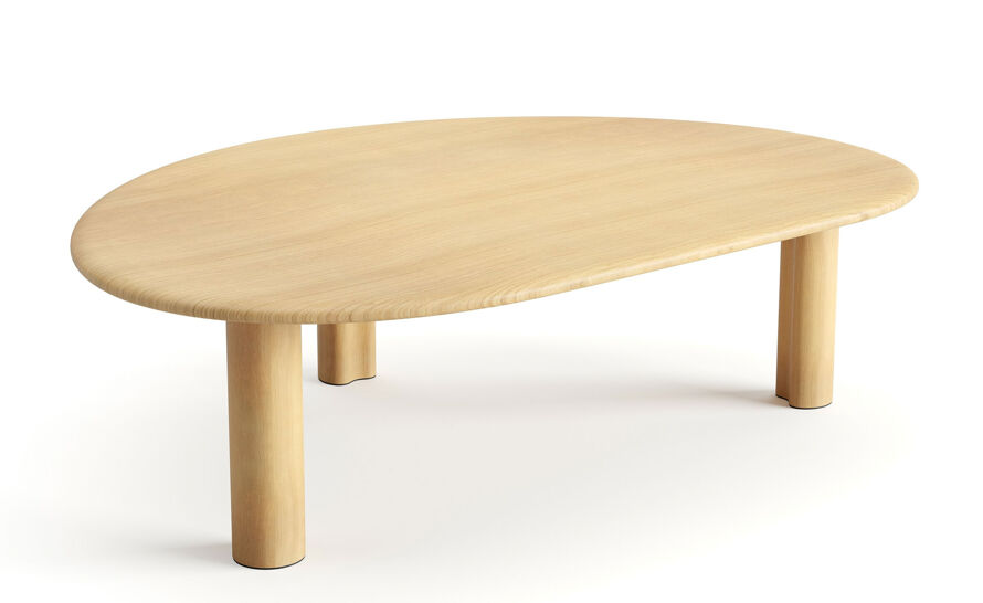 Ghia Organic Table with 3 leg base