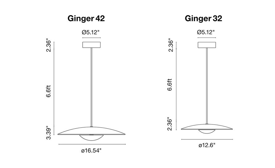 LED-Ginger Suspension Lamp by Joan Gaspar for Marset | hive