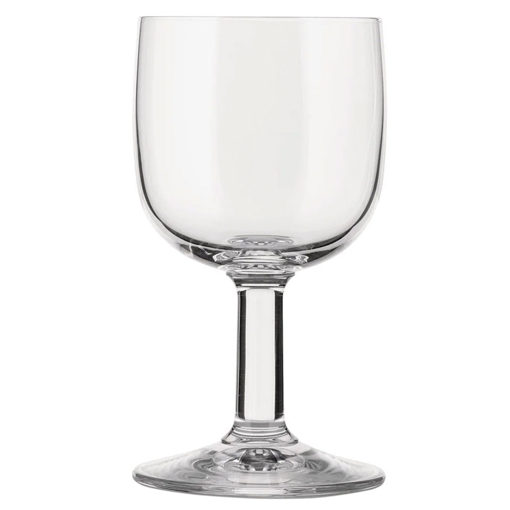 glass family goblet by Jasper Morrison for Alessi