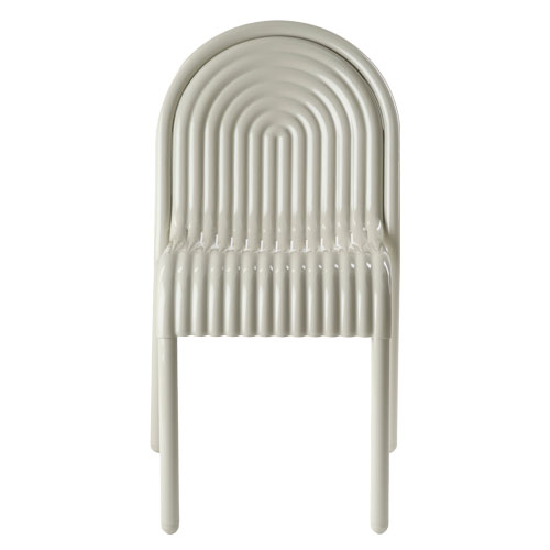 groove outdoor side chair set of 2 by Tom Dixon for Tom Dixon
