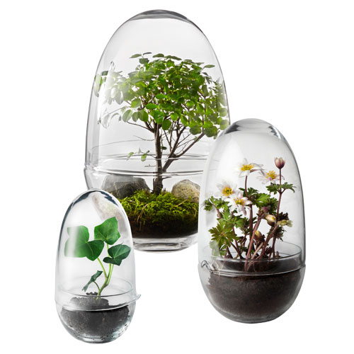 grow greenhouse, set of 3 for Design House Stockholm