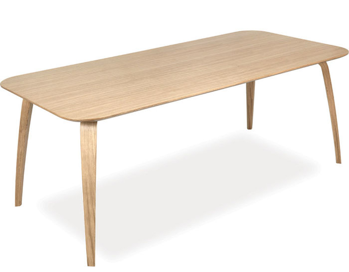 gubi rectangular dining table