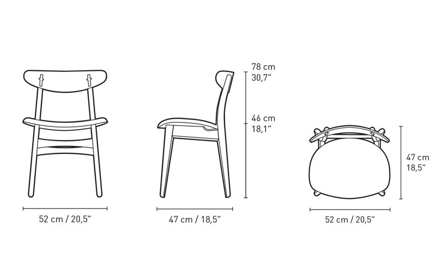 hans wegner ch30p chair