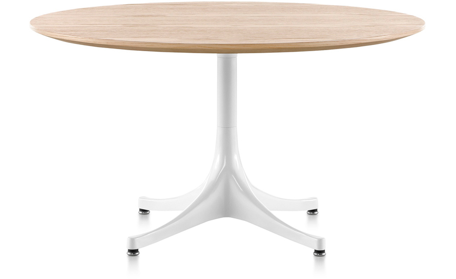nelson pedestal table