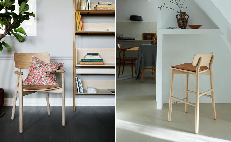 Hven Bar Stool by Anton Björsing for Skagerak by Fritz Hansen | hive