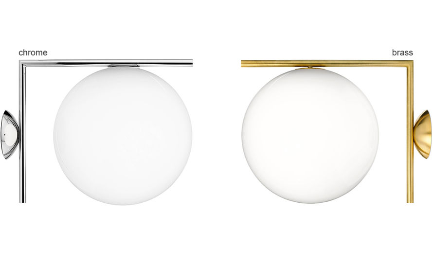 Måling Andrew Halliday Bukser IC Ceiling/Wall Lamp by Michael Anastassiades for Flos | hive