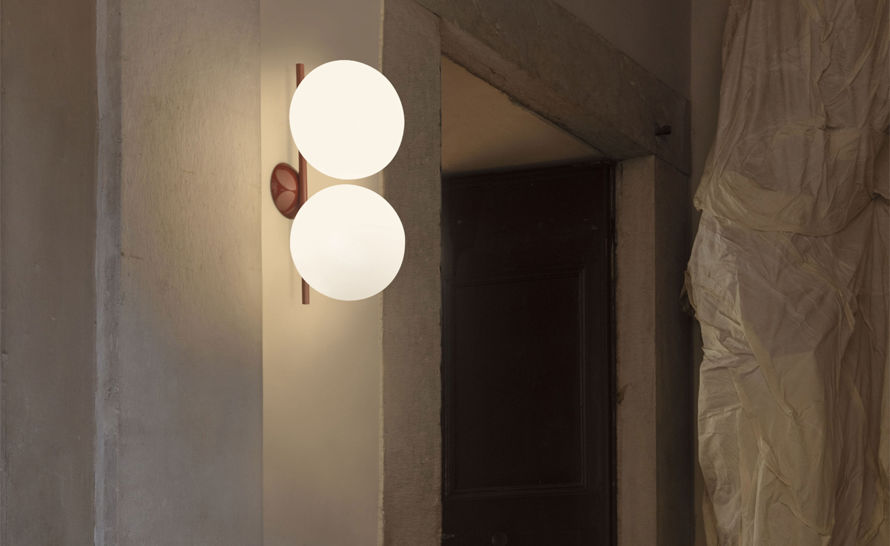 IC Double Wall / Ceiling Light by Michael Anastassiades for Flos