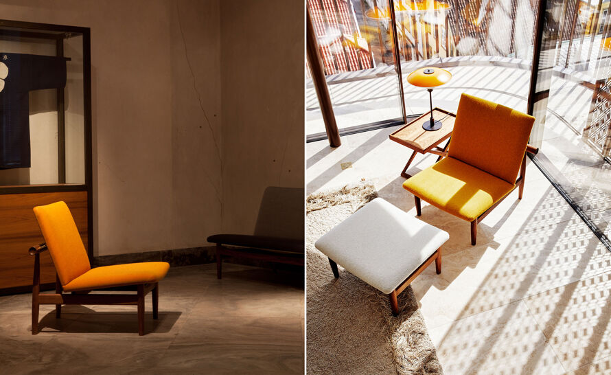 Japan Footstool by Finn Juhl from House of Finn Juhl | hive