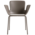 juli plastic chair with 4 leg base  - 