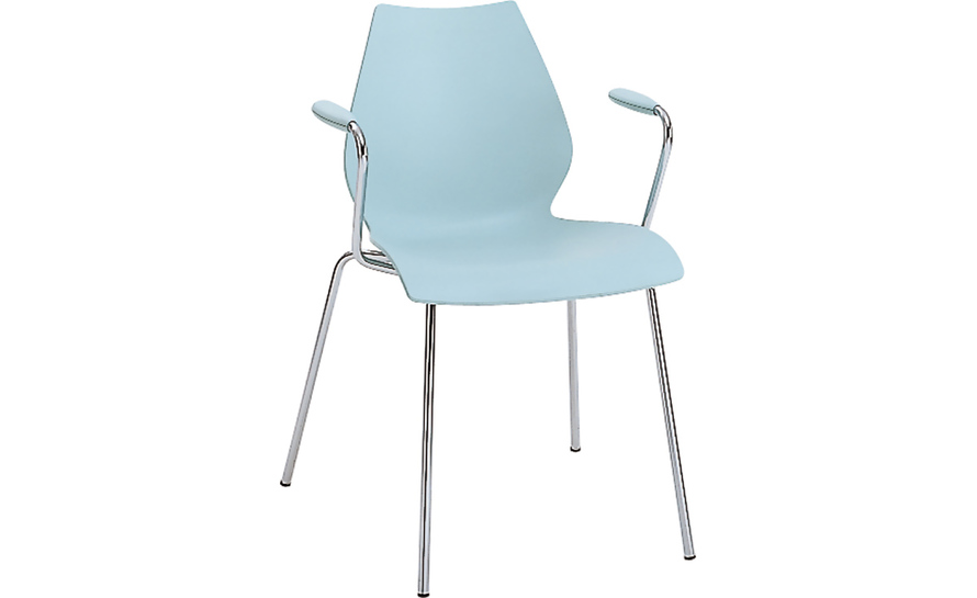 kartell maui stacking arm chair 2 pack
