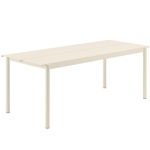 linear steel table for Muuto