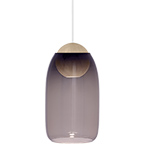 liuku ball pendant light with glass shade  - Mater