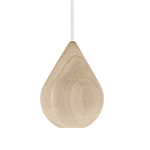 liuku base drop wood pendant light  - 