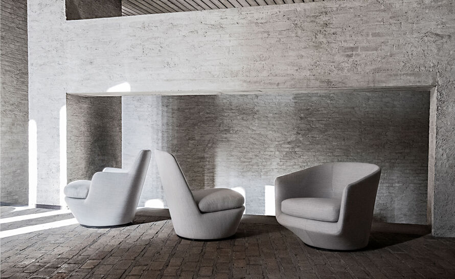Lo Turn Lounge Chair by Niels Bendtsen for Bensen | hive Lo Turn Lounge Chair by Niels Bendtsen for Bensen | hive