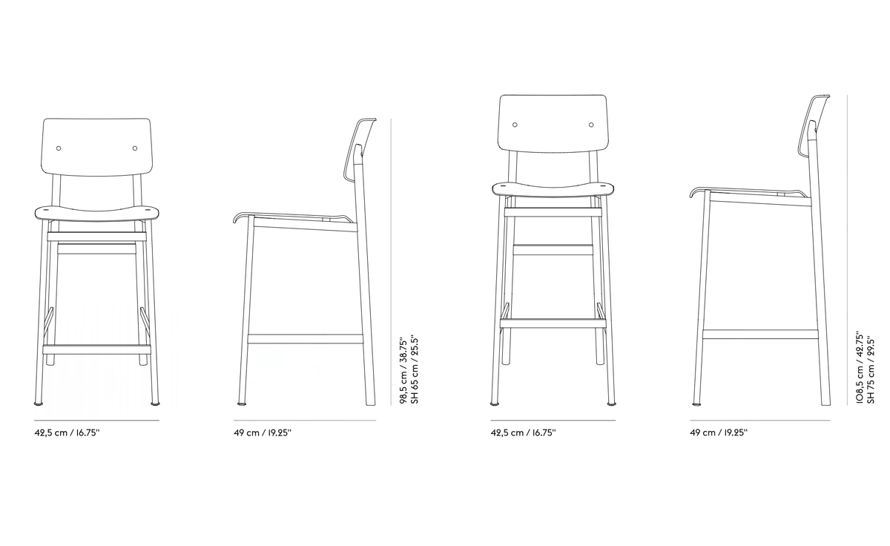 Loft Stool by Thomas Bentzen for Muuto | hive