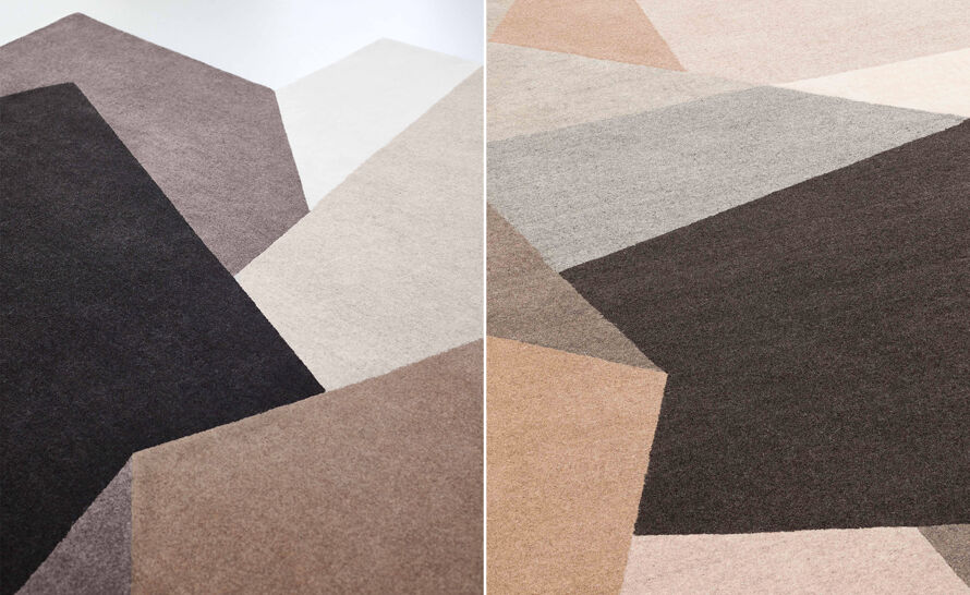 Loko Natural Rug by Daria Zinovatnaya for GAN | hive