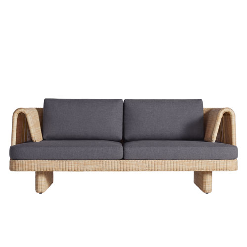 loophole outdoor 2 seat sofa for Blu Dot