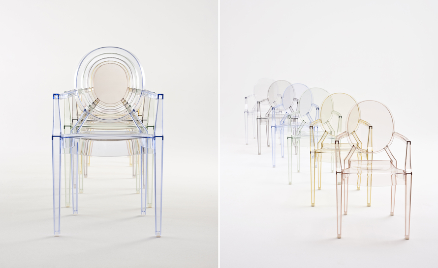 Louis Ghost Chair 2-Pack by Philippe Starck for Kartell | hive